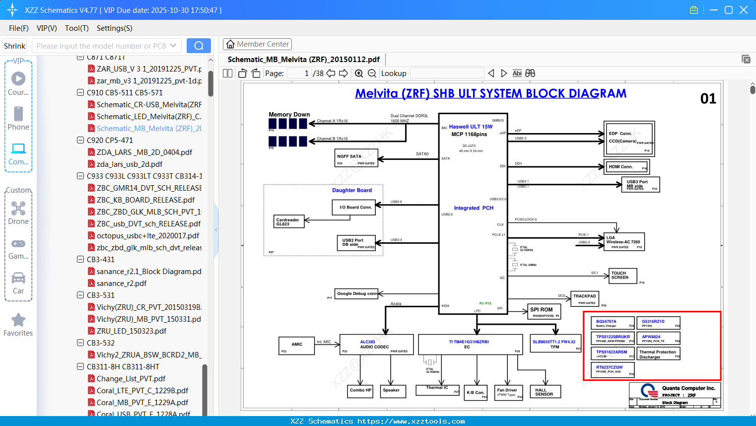 Laptop ACER Schematic_MB_Melvita (ZRF)_20150112